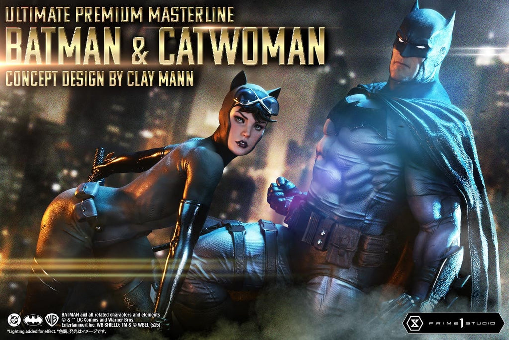 Ultimate Premium Masterline Batman (Comics) Batman &amp; Catwoman (Concept Design by CLAY MANN)