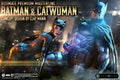 Ultimate Premium Masterline Batman (Comics) Batman &amp; Catwoman (Concept Design by CLAY MANN) Bonus Version