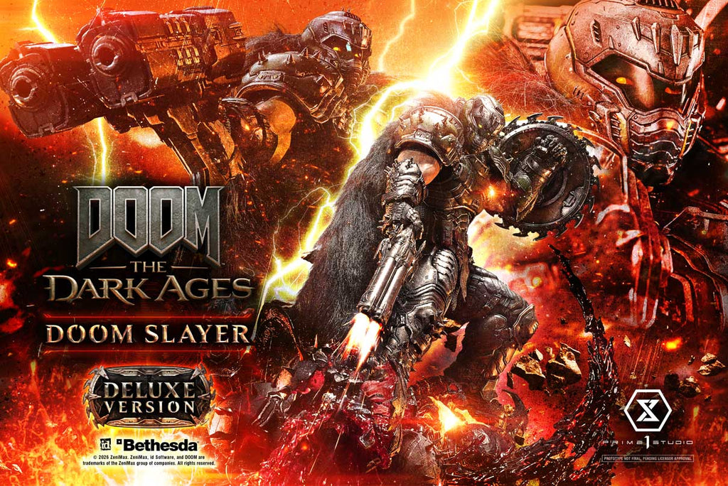 Ultimate Premium Masterline DOOM: The Dark Ages DOOM Slayer Deluxe Version