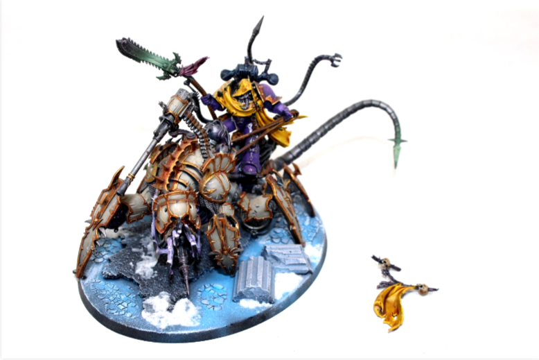 Warhammer Chaos Space Marines Lord Discordant Well Painted A21