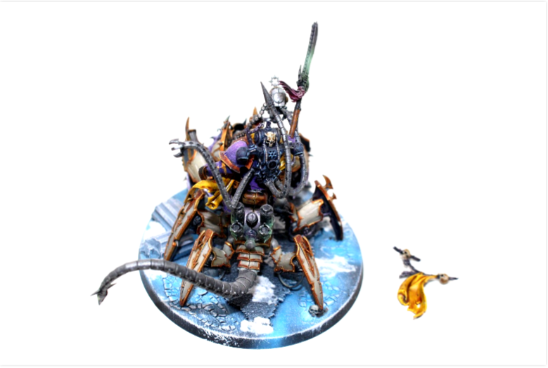 Warhammer Chaos Space Marines Lord Discordant Well Painted A21