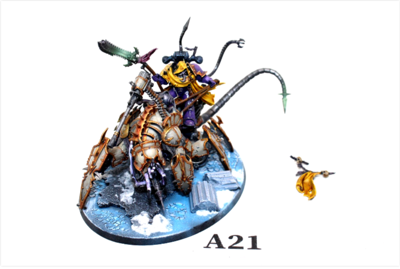 Warhammer Chaos Space Marines Lord Discordant Well Painted A21