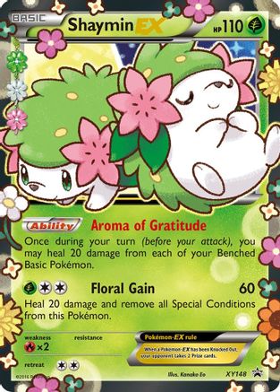 Shaymin EX XY148 [XY Promos] - Holofoil (Sealed)