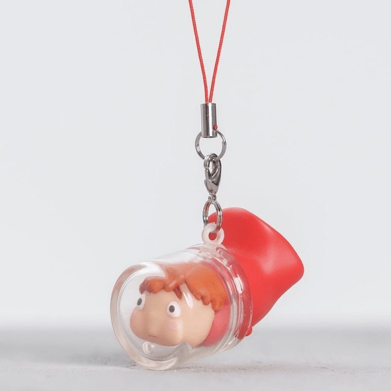 Stuck in Bottle Soft Key Holder "PONYO" (Box/6)