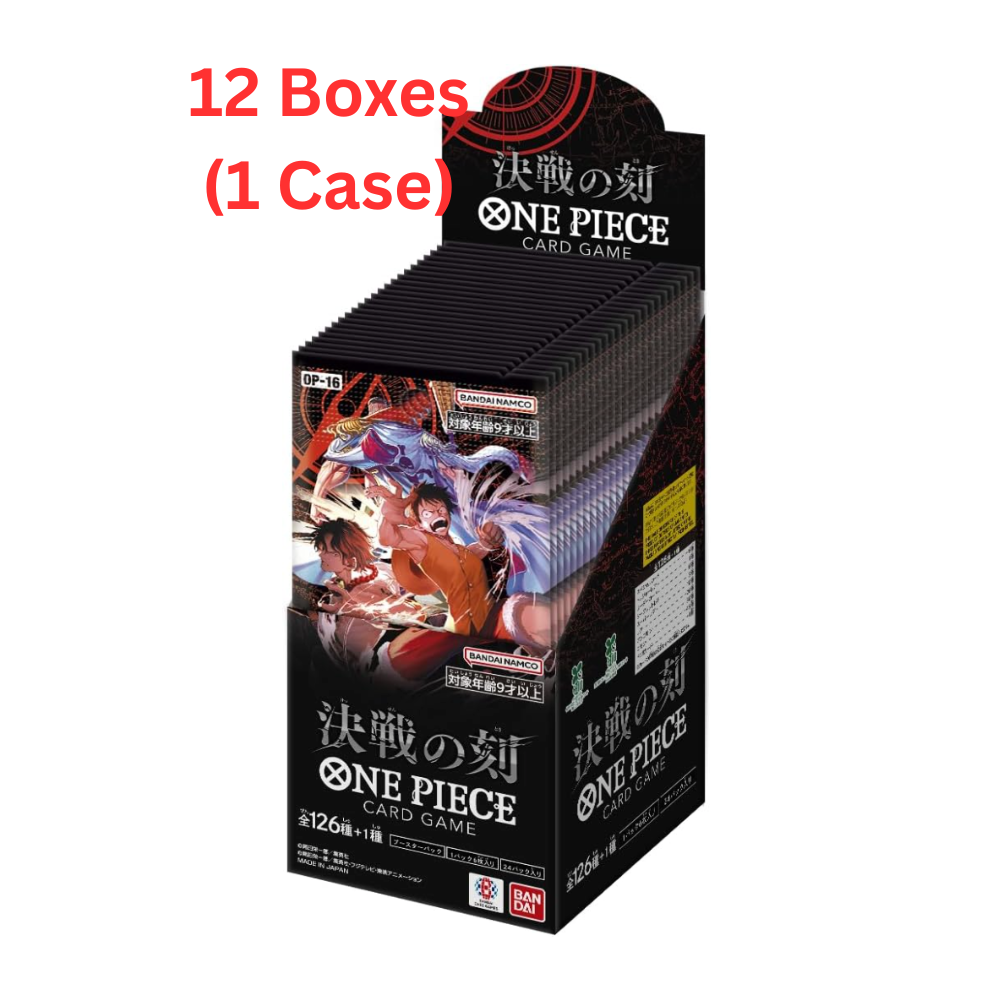 One Piece TCG:  (1 Case) The Time of Battle [OP-16] BOX - New (2026/05/30)