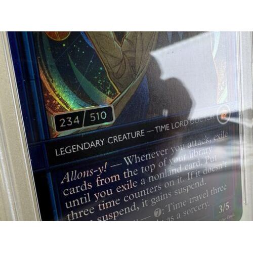 The Tenth Doctor (Showcase Serialized) #234/510 - Doctor WHO Collectible, PSA 10