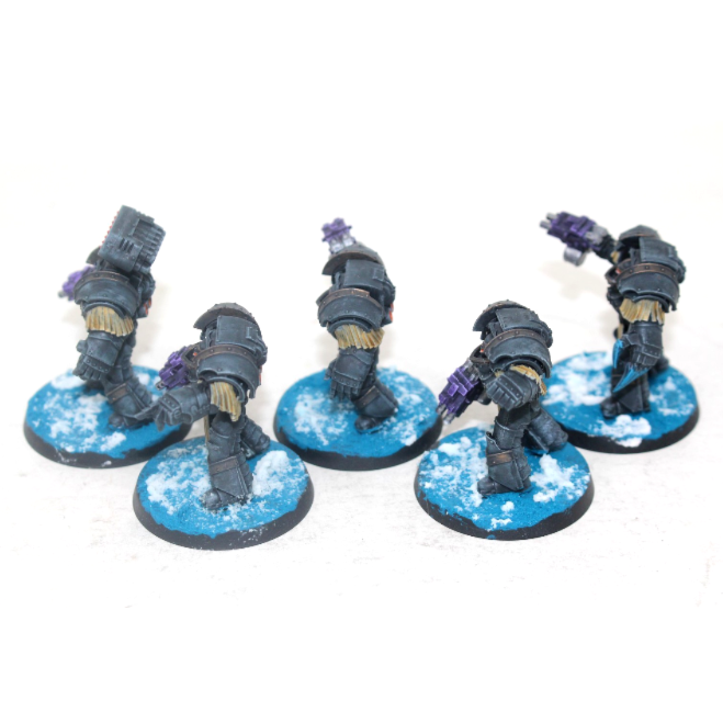 Warhammer Space Marine Horus Heresy Terminators Well Painted A27