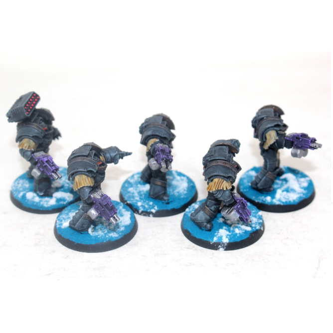 Warhammer Space Marine Horus Heresy Terminators Well Painted A27