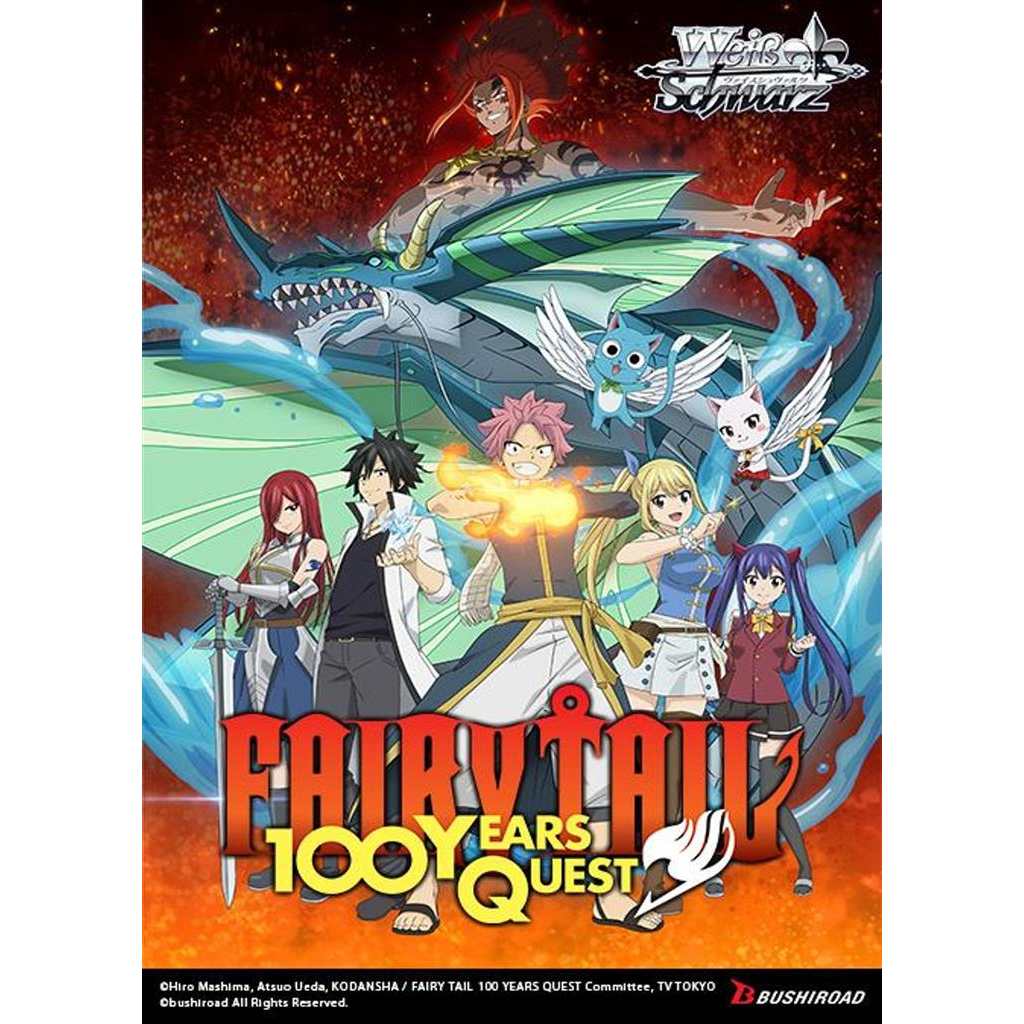 Weiss Schwarz - FAIRY TAIL 100 YEARS QUEST - Display Case (24x Booster Boxes)