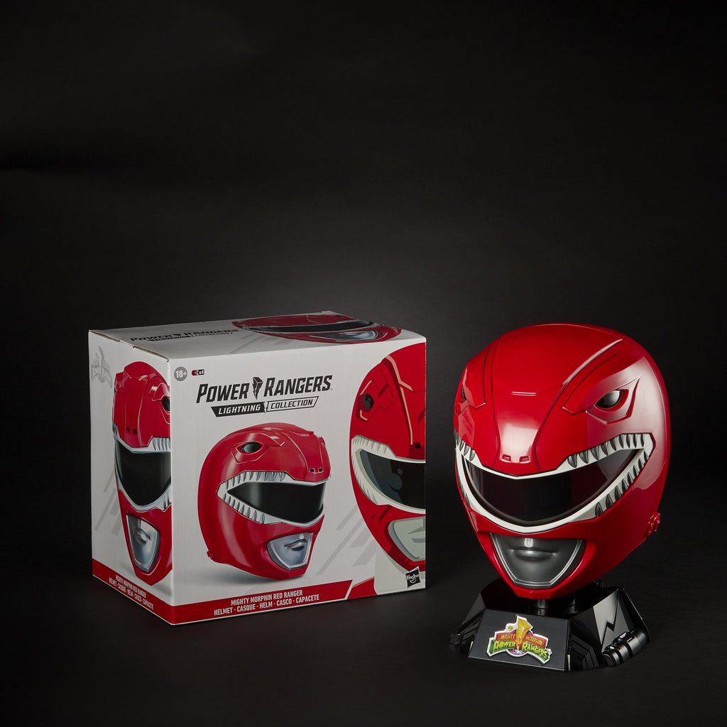 Power Rangers Lightning Collection Mighty Morphin Red Ranger Helmet