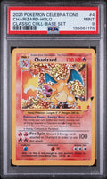 PSA 9 2021 POKEMON CELEBRATIONS CLASSIC COLLECTION #4 CHARIZARD-HOLO CLASSIC COLL-BASE SET