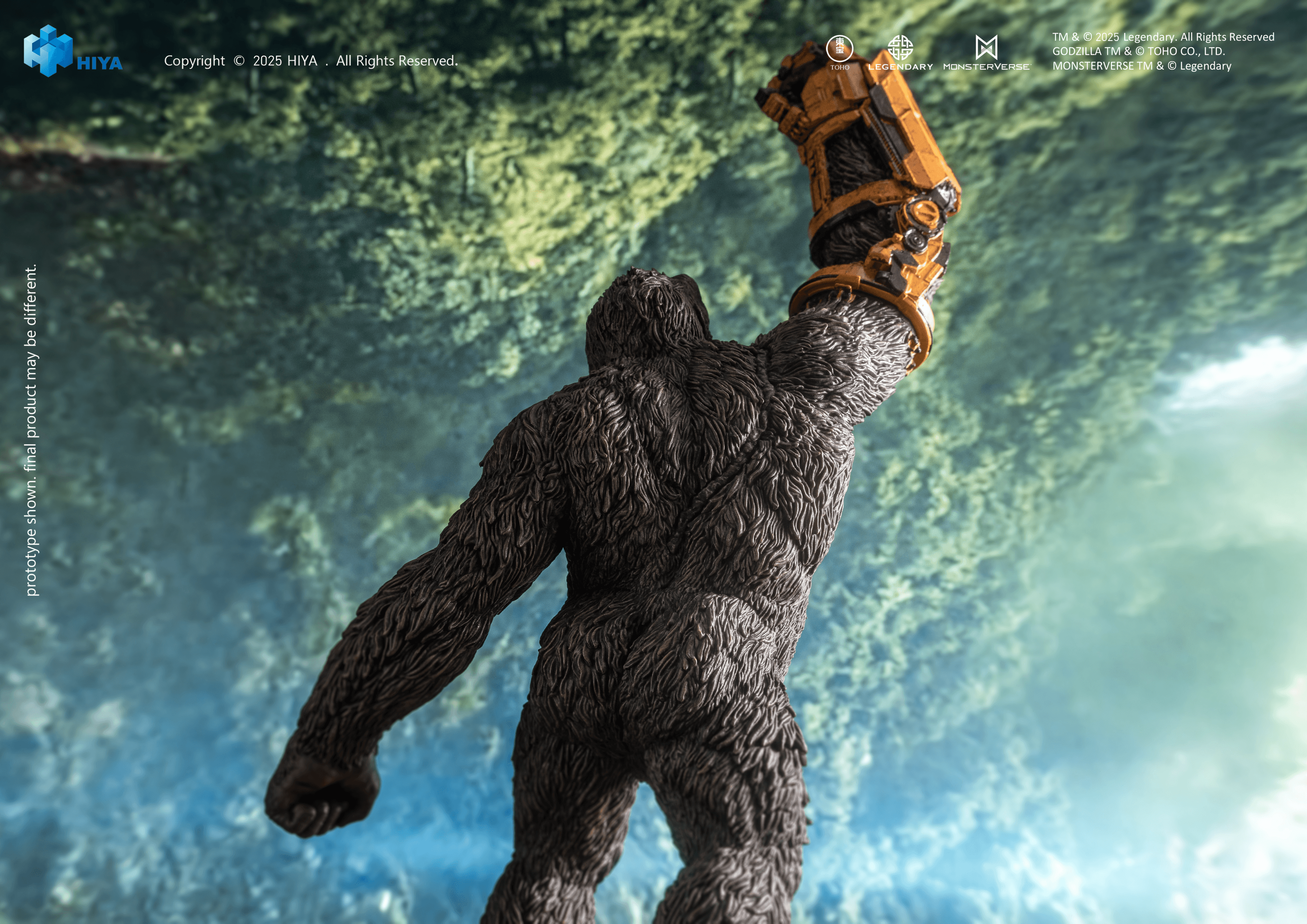 HIYA Stylist Series None Scale 8.7 Inch Godzilla x Kong The New Empire Kong B.E.A.S.T. Glove Version PVC statue