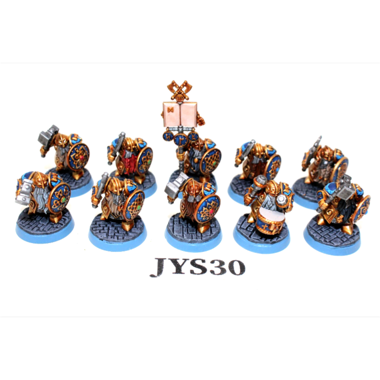 Warhammer Dwarf Ironbreakers Well Painted JYS30