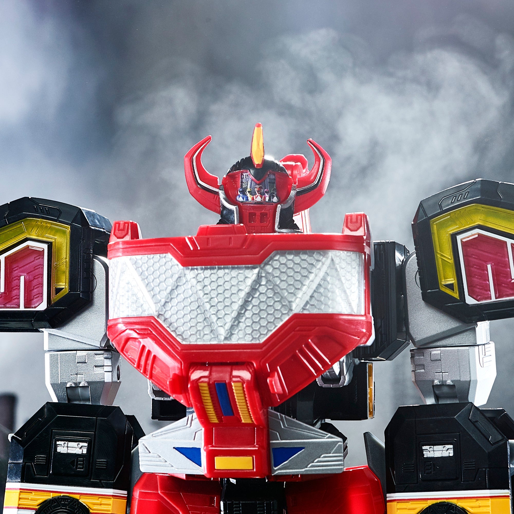 Power Rangers Lightning Collection Mighty Morphin Dino Megazord Zord Ascension Project 1:144