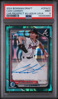 2024 Bowman Draft Aqua Lava Refractor Cam Caminiti #CPA-CC /199 PSA 9