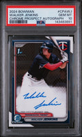 2024 Bowman Chrome Prospect Autograph Walker Jenkins #CPA-WJ PSA 10