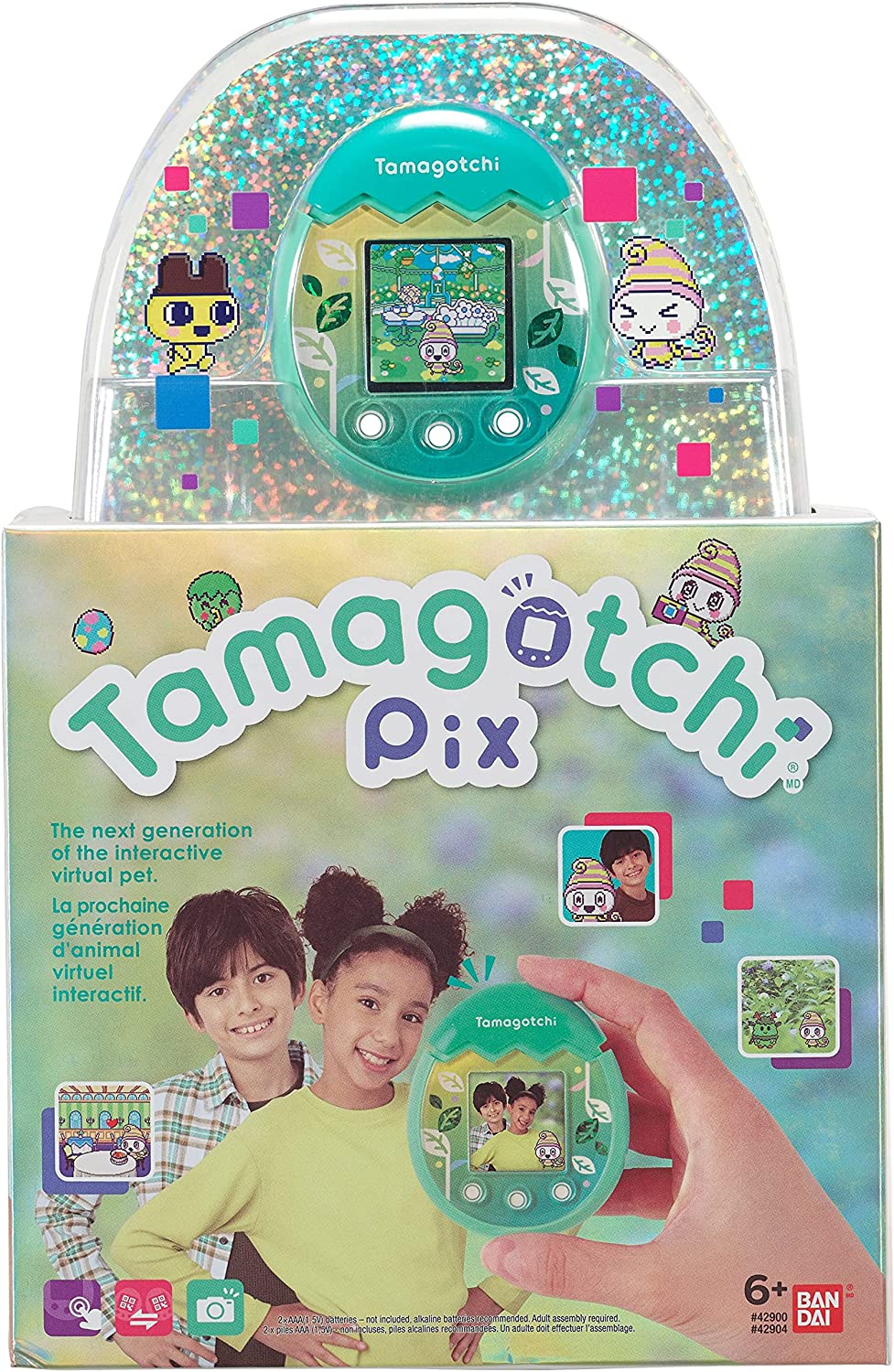 Tamagotchi Pix - Nature (Green) Digital Pet