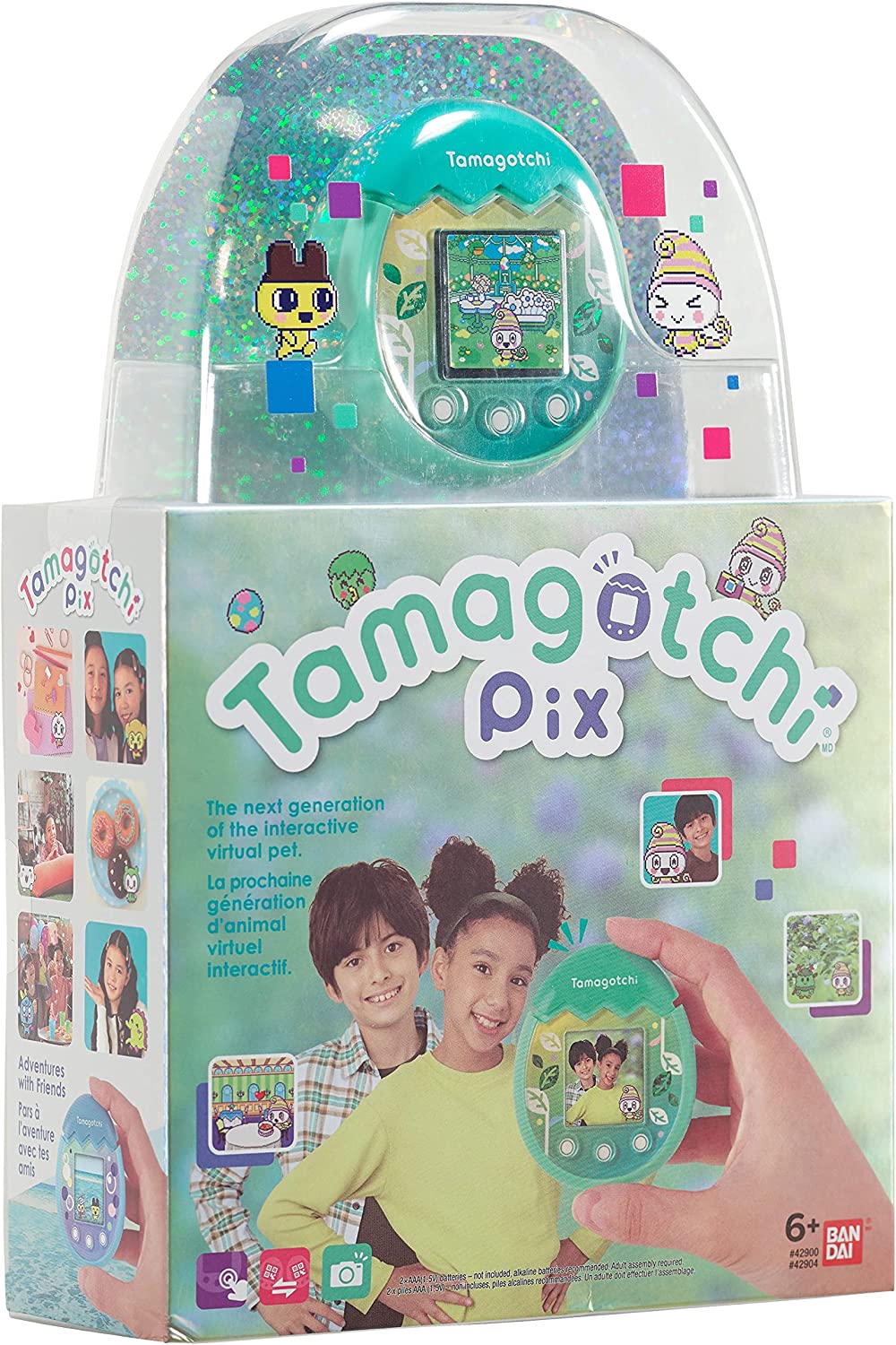 Tamagotchi Pix - Nature (Green) Digital Pet