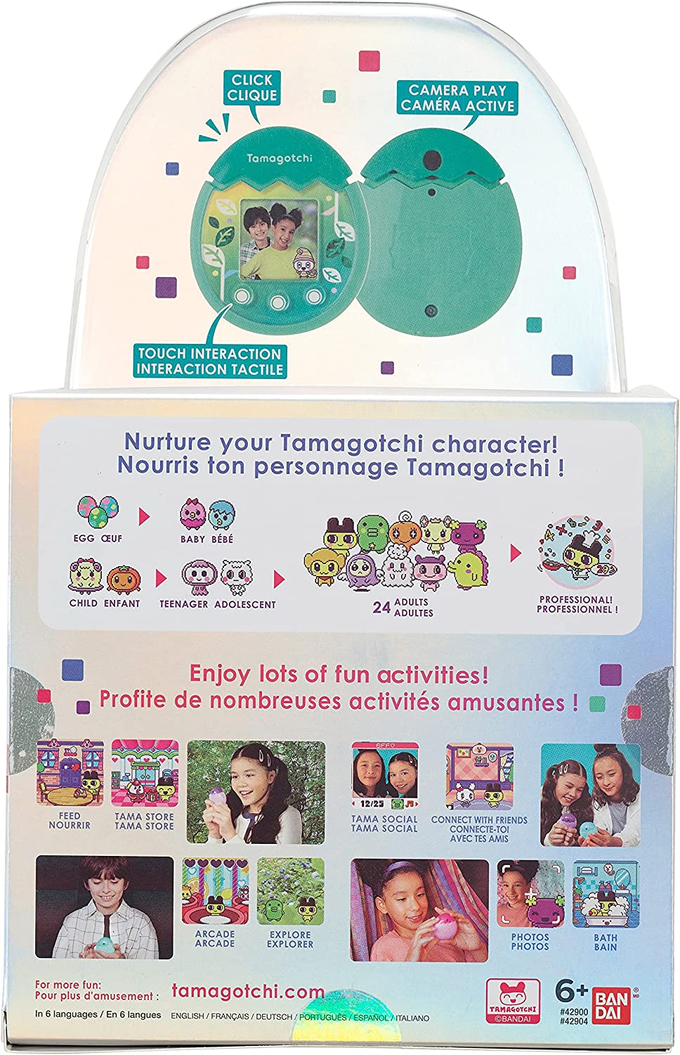 Tamagotchi Pix - Nature (Green) Digital Pet