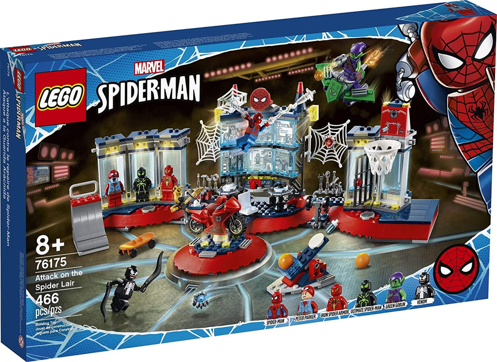 LEGO Marvel Spider-Man Attack on the Spider Lair 76175