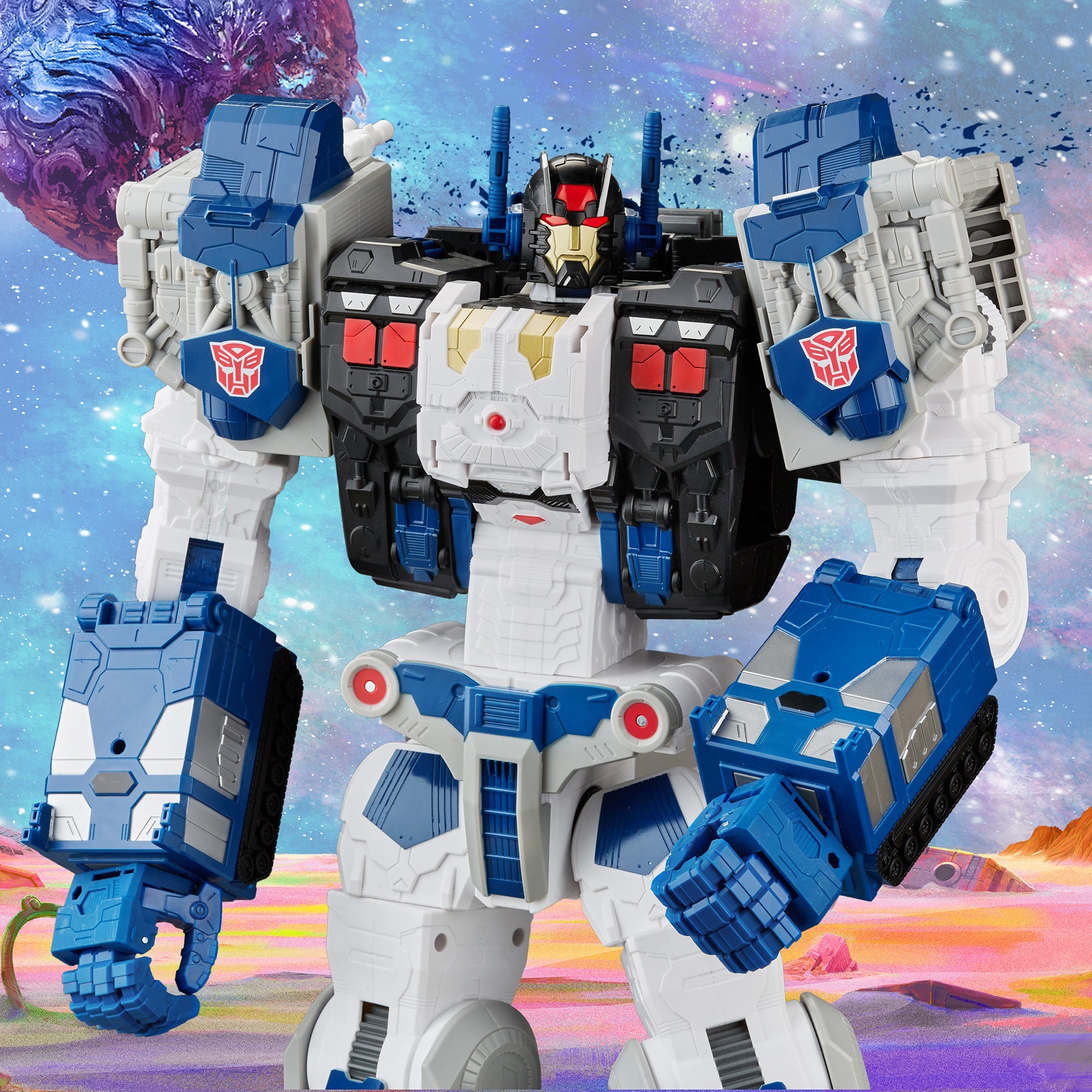 Transformers Generations Legacy Series Titan Cybertron Universe Metroplex 22" Action Figure