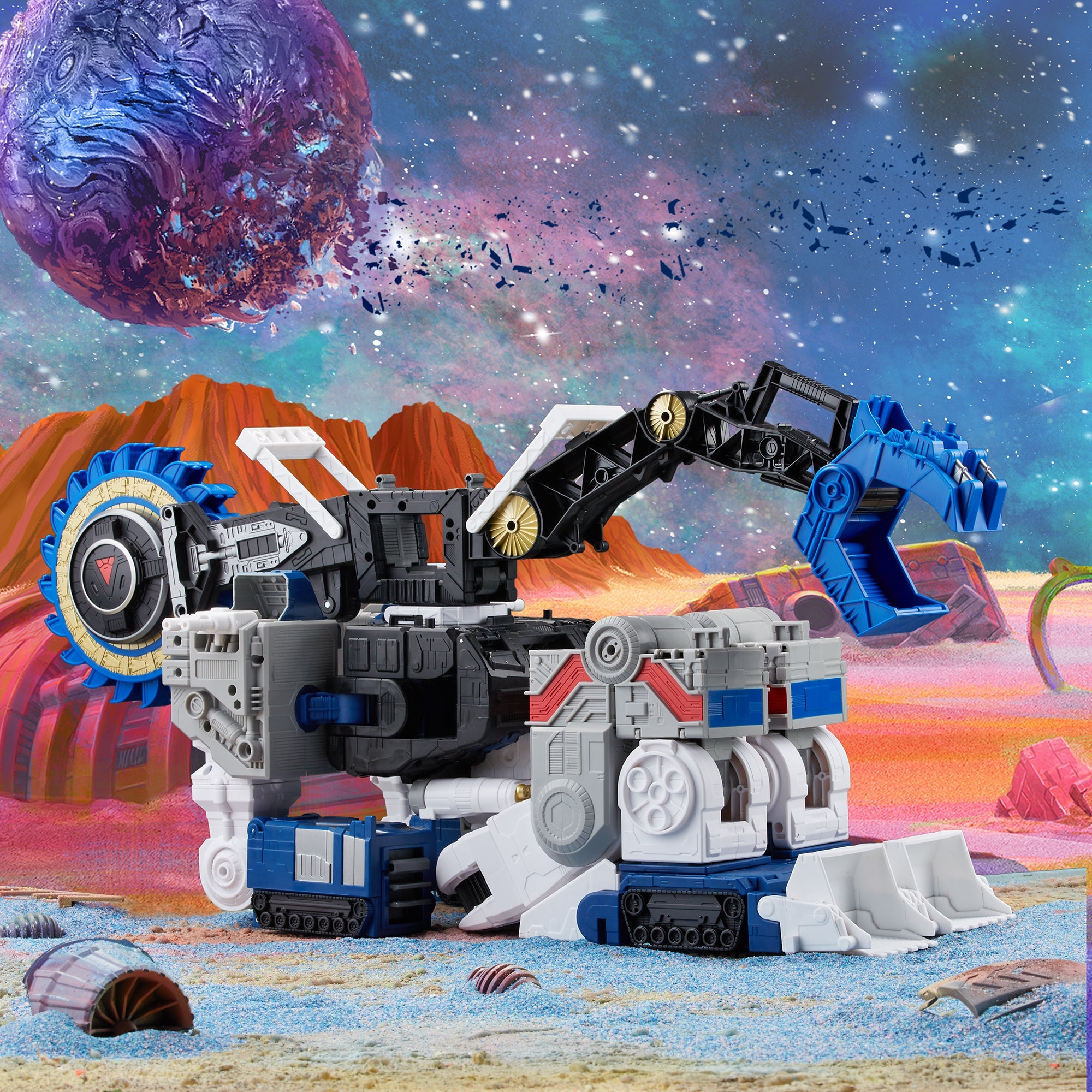 Transformers Generations Legacy Series Titan Cybertron Universe Metroplex 22" Action Figure