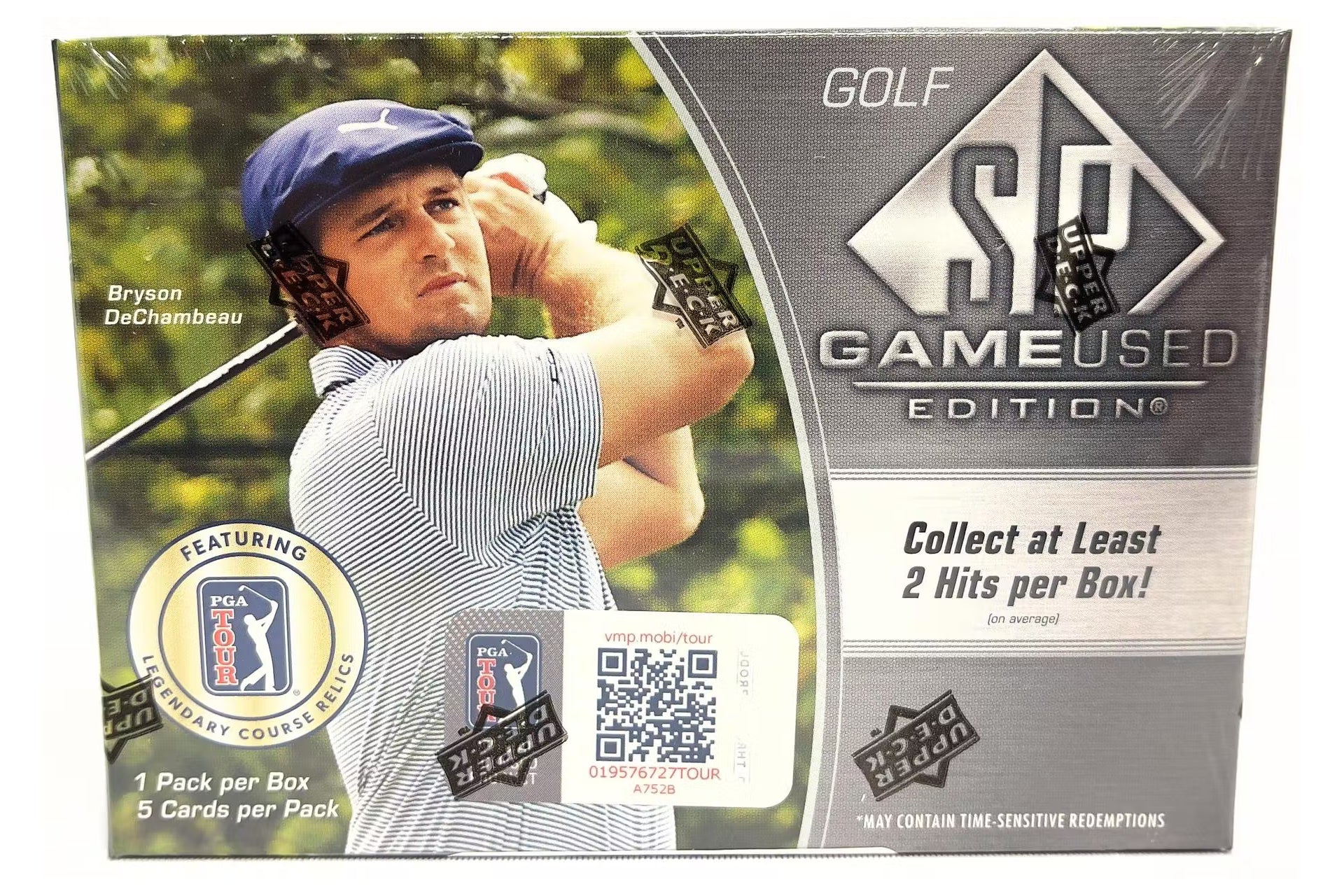 2021 Upper Deck SP Game Used Golf Hobby Box