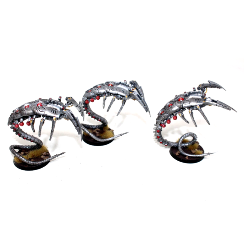 Warhammer Necrons Canoptek Wraiths Well Painted A3