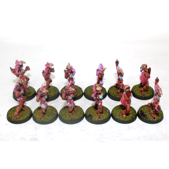Warhammer Blood Bowl Amazon Team 4th Edition Metal - Painted A27