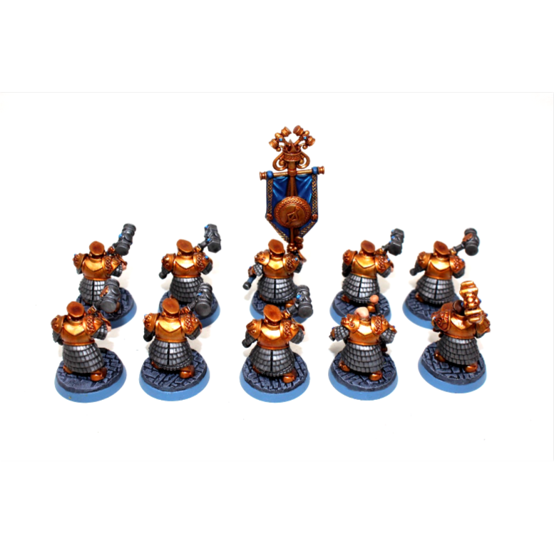 Warhammer Dwarf Hammerers Well Painted JYS30