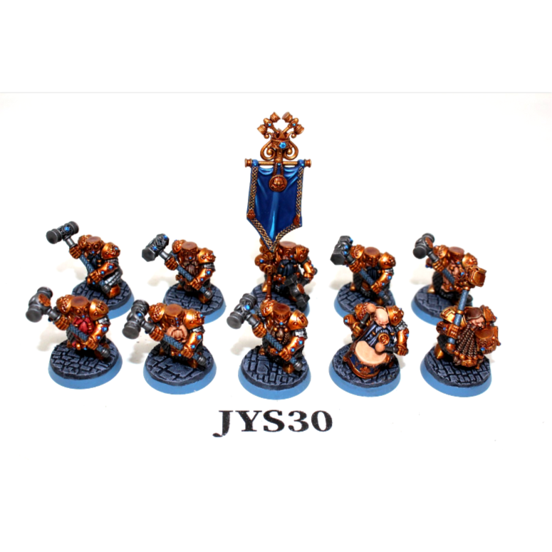 Warhammer Dwarf Hammerers Well Painted JYS30