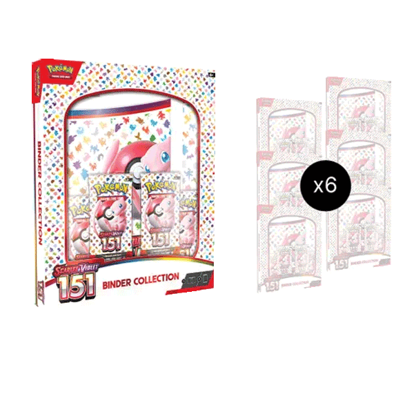 Pokemon 151 Binder Collection Case - SV: Scarlet and Violet 151 (MEW)