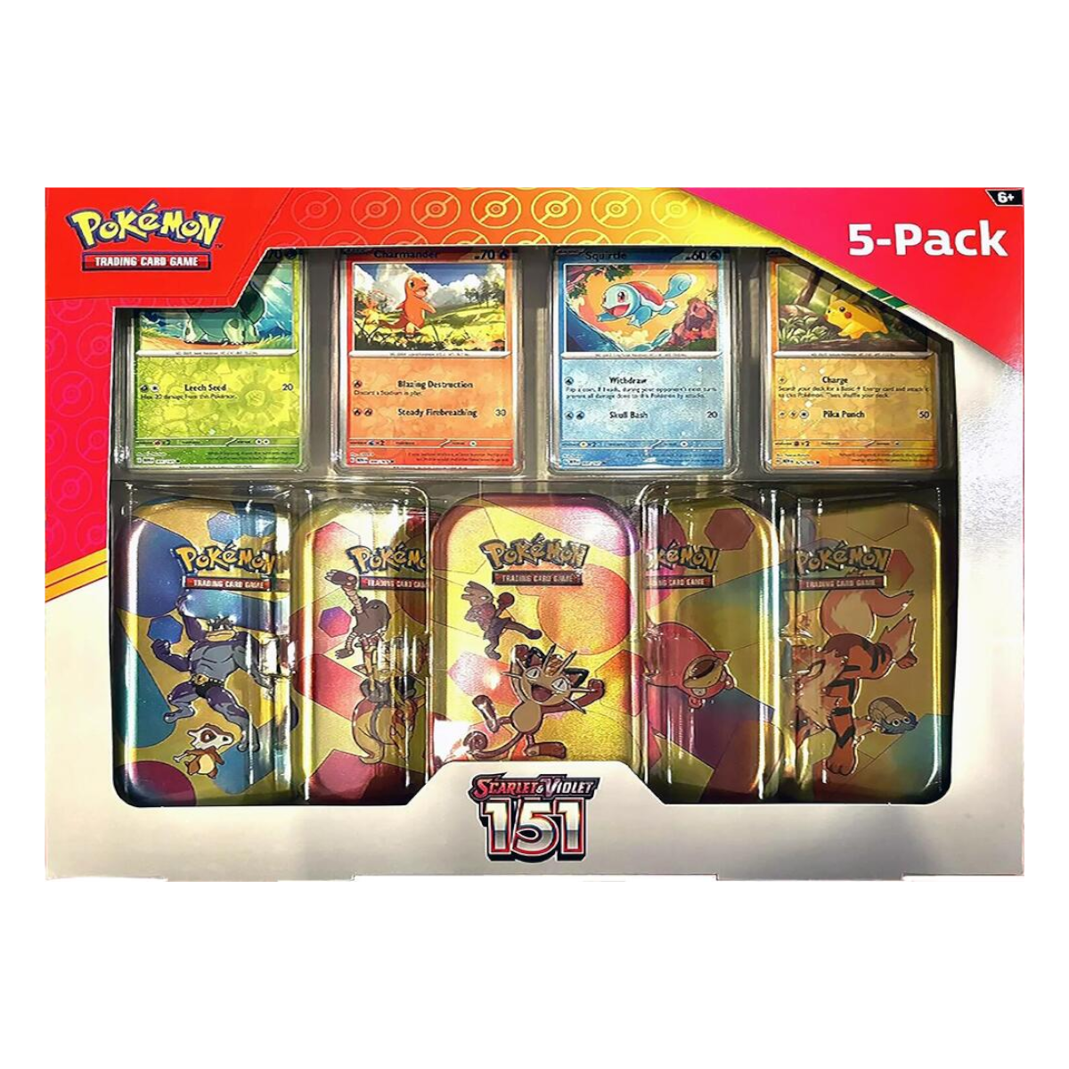 Pokémon TCG: 151: Mini Tin 5-Pack