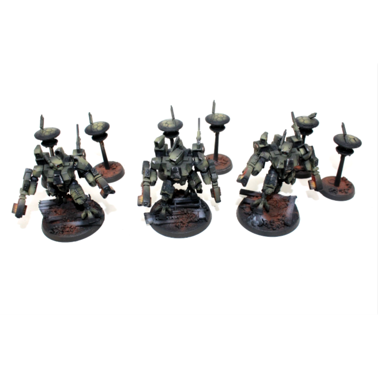 Warhammer Tau Crisis Battlesuits Well Painted A6