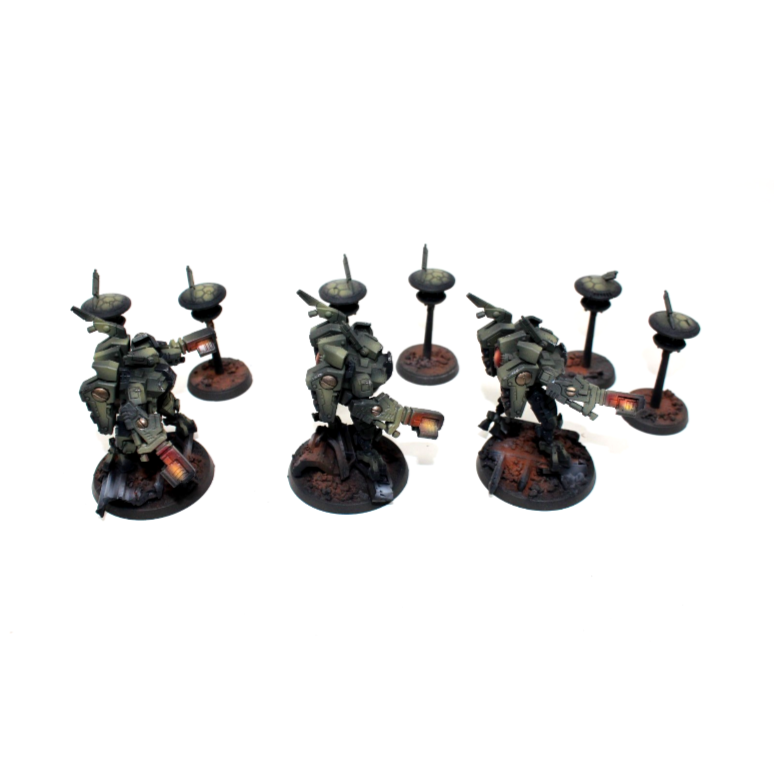 Warhammer Tau Crisis Battlesuits Well Painted A6