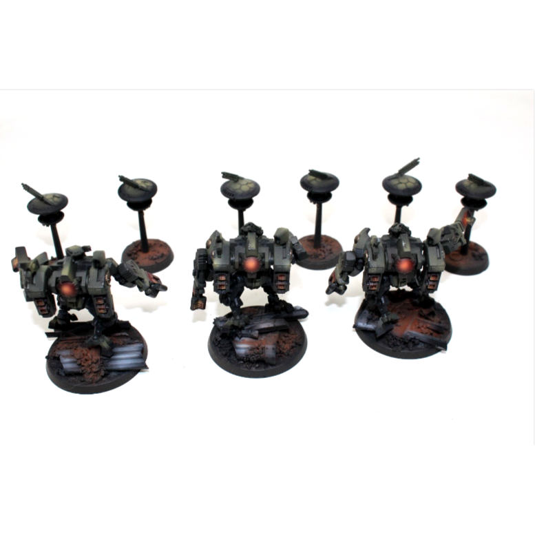 Warhammer Tau Crisis Battlesuits Well Painted A6