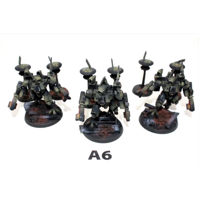 Warhammer Tau Crisis Battlesuits Well Painted A6