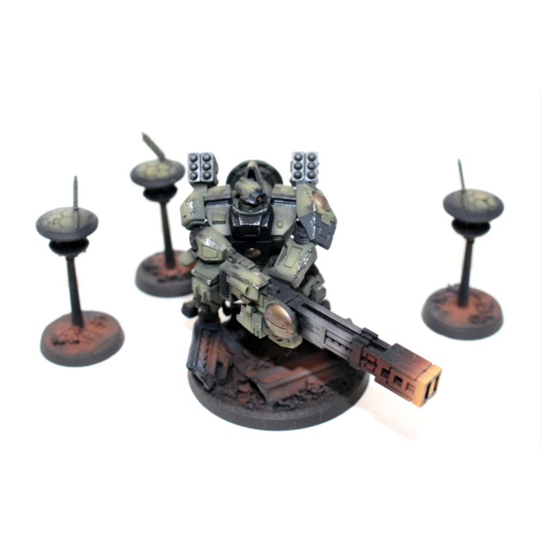 Warhammer Tau Broadside Battlesuit Well Painted A6