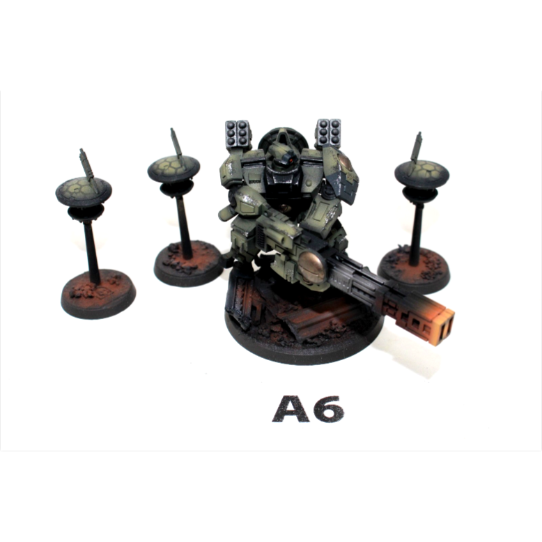 Warhammer Tau Broadside Battlesuit Well Painted A6