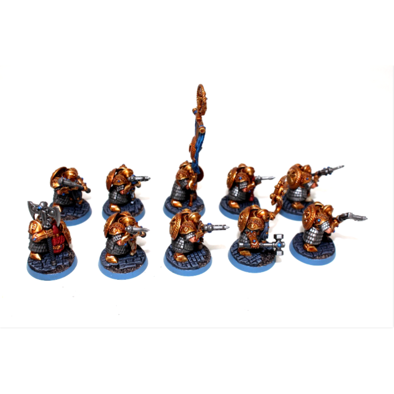 Warhammer Dwarf Longbears Well Painted JYS30