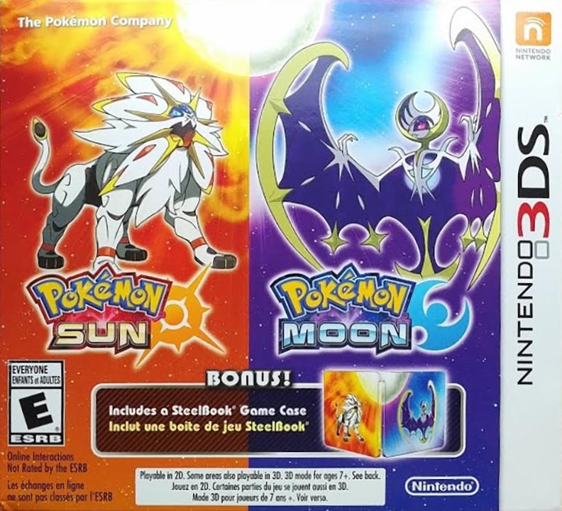 Pokemon Sun & Pokemon Moon Dual Pack - Nintendo 3DS