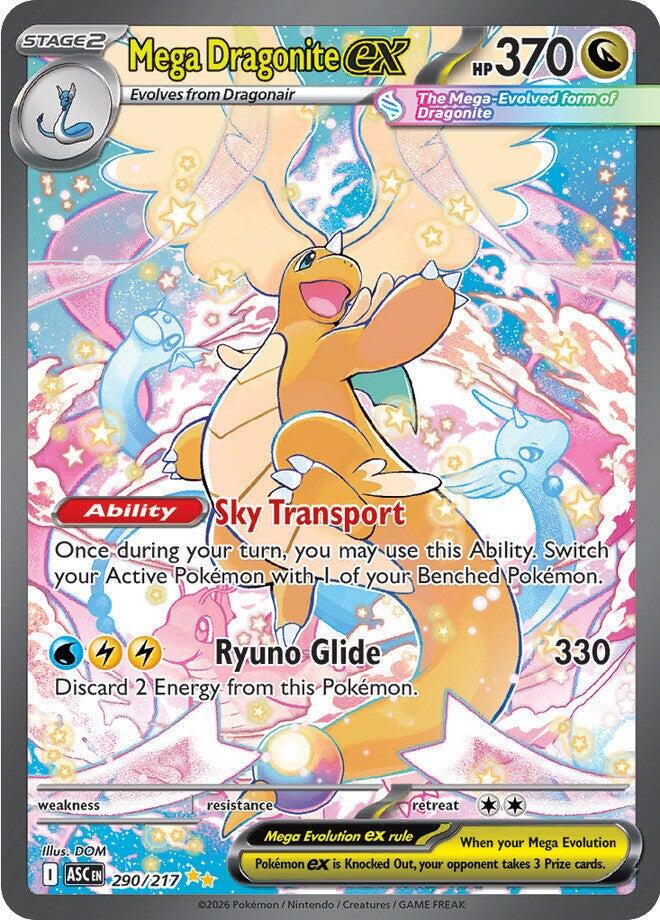Pokémon TCG - Mega Dragonite ex - 290/217 - Ascended Heroes