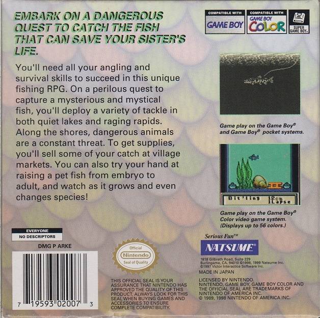 Legend of the River King - Game Boy Color