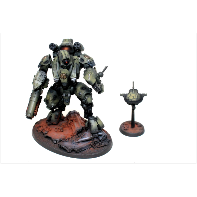 Warhammer Tau Ghostkeel Battlesuit Well Painted A10