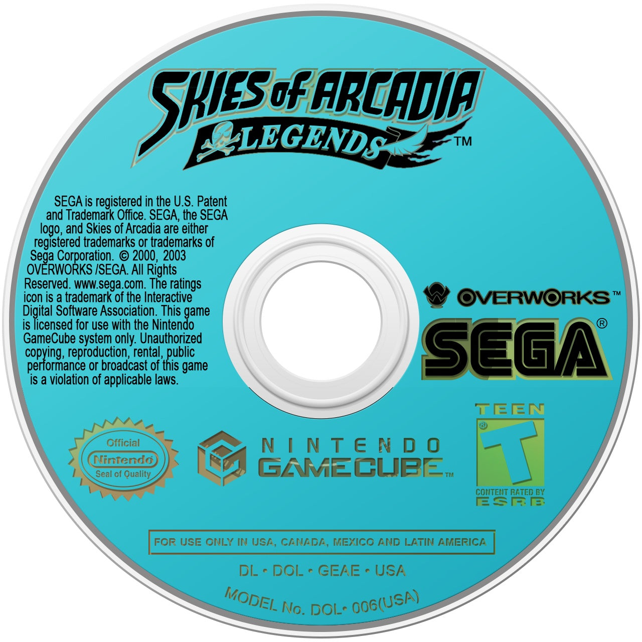 Skies of Arcadia: Legends