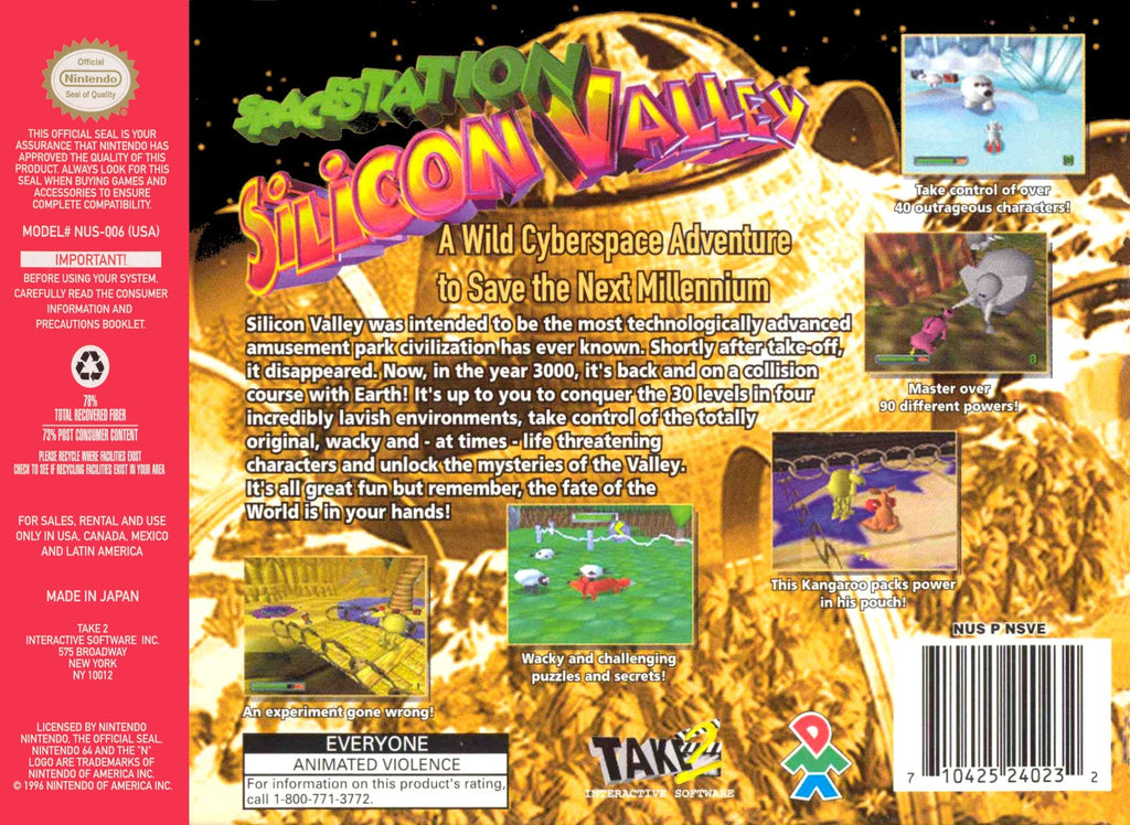 Space Station Silicon Valley - Nintendo 64