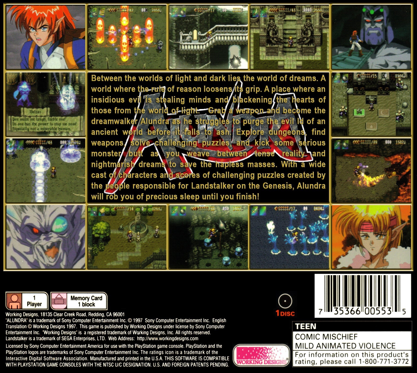 Alundra - PlayStation
