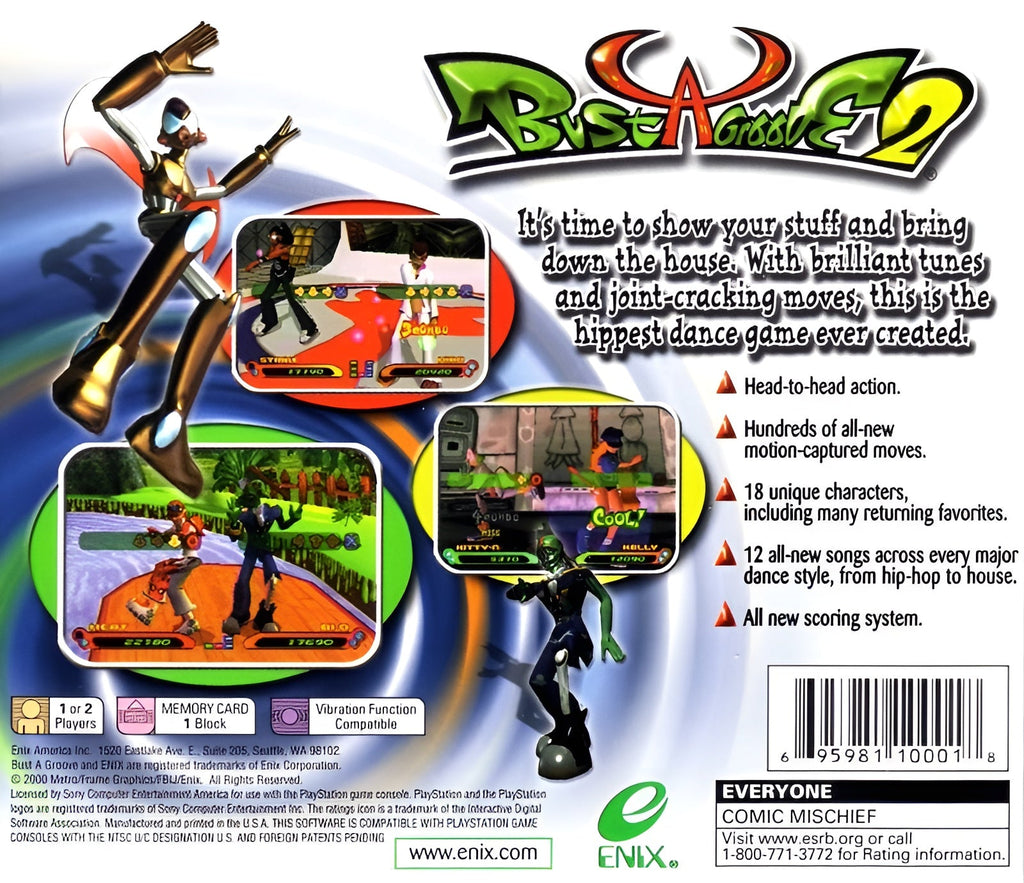 Bust A Groove 2 - PlayStation