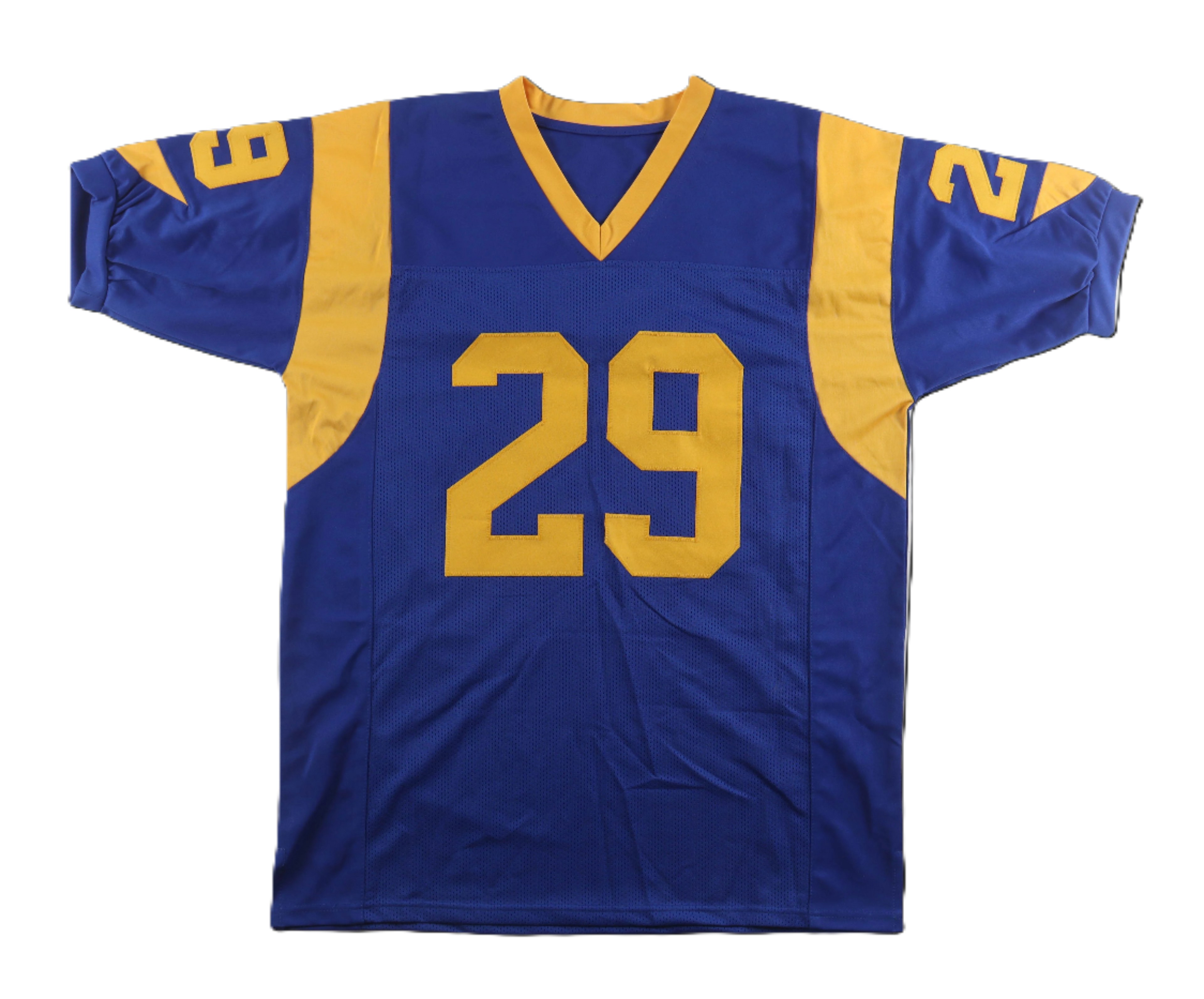 Eric Dickerson Autographed Signed Custom Jersey  Inscribed "HOF 99" -  JSA COA