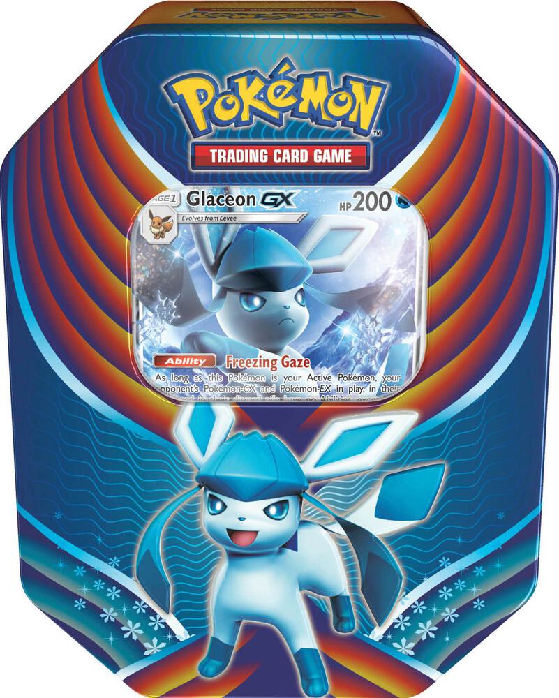 Evolution Celebration Tin [Glaceon GX] - SM - Celestial Storm (CES)